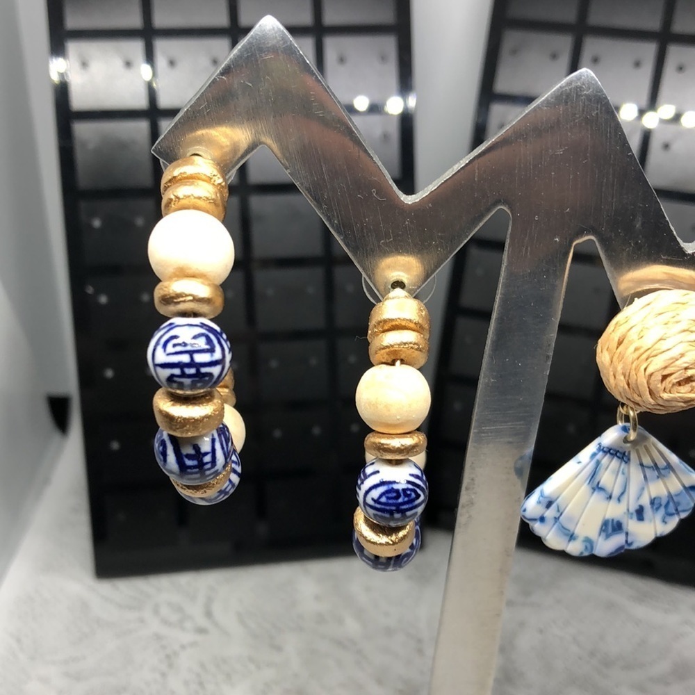 Curated Bundle Chinese Ceramic Statement Look Ear… - image 6